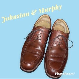 𝅺brown leather Johnston & Murphy 10.5